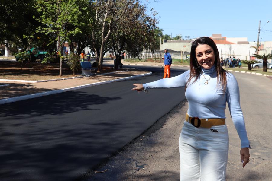 PREFEITURA INICIA RECAPEAMENTO DA AVENIDA ADÉLIA CALEFFI GERBI