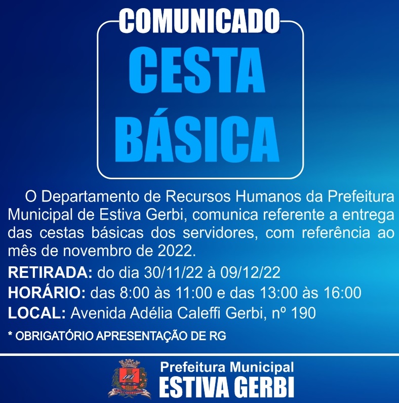 COMUNICADO AOS SERVIDORES PÚBLICOS MUNICIPAIS