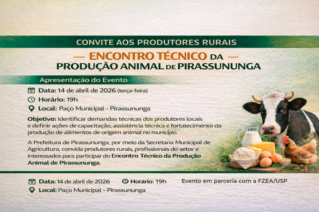 Encontro sobre produção animal