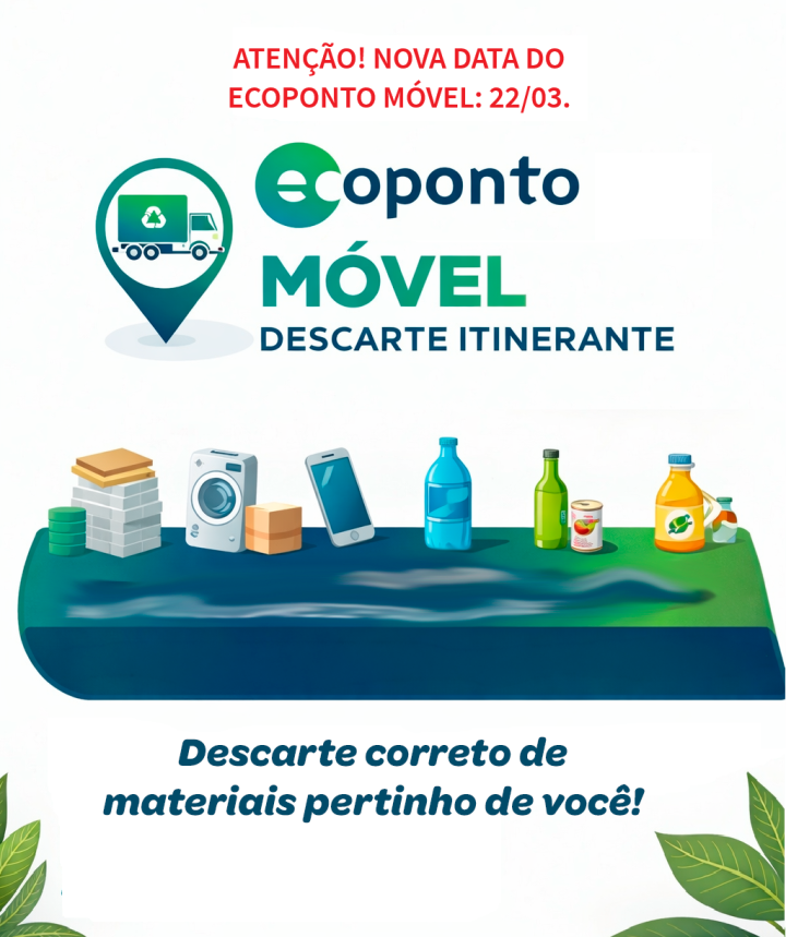 Alteração de data - Ecoponto Itinerante