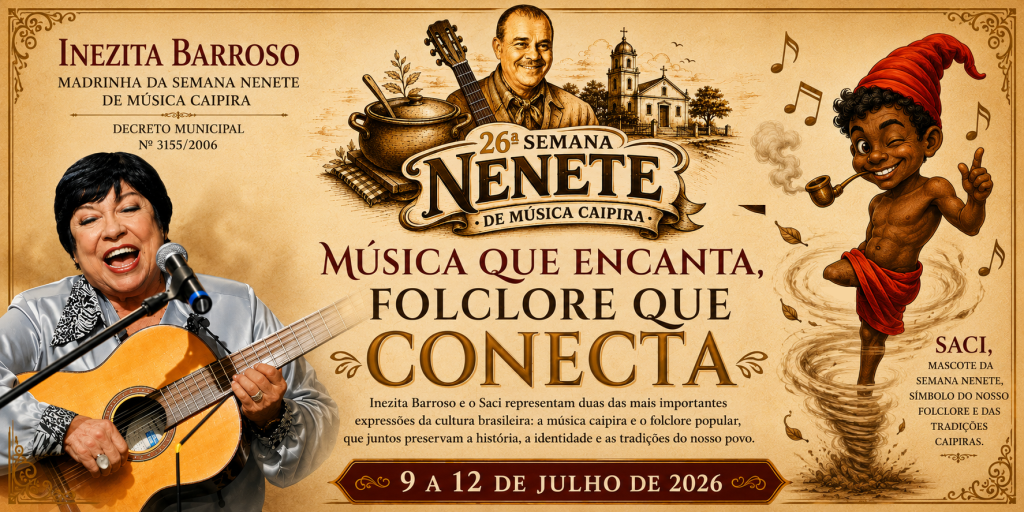 Nenete, Inezita e o Saci: símbolos da cultura caipira