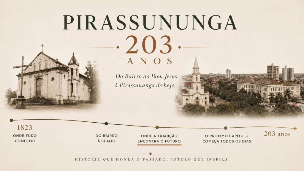 Pirassununga 203 anos - onde a tradição encontra o futuro