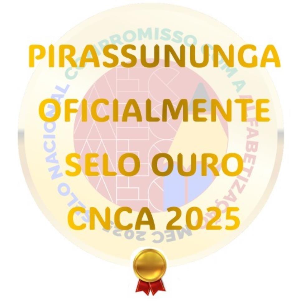 Selo de ouro para educação municipal