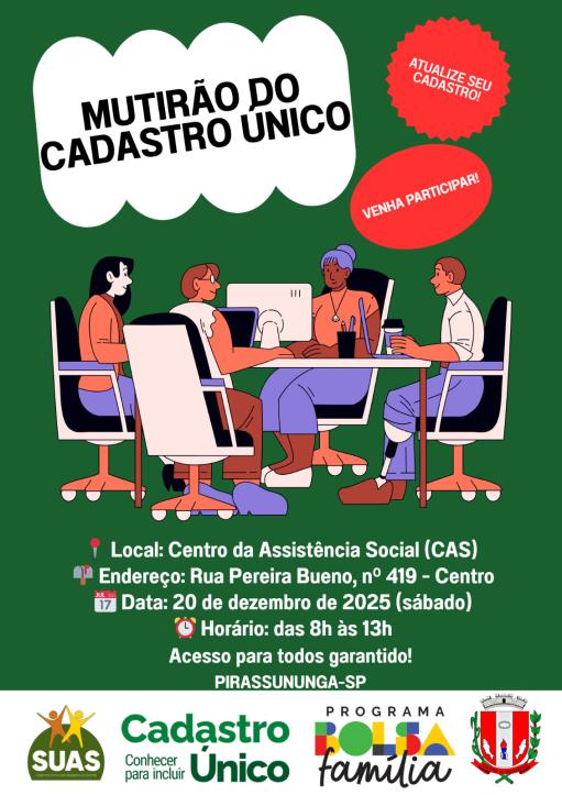 Mutirão do cadastro único