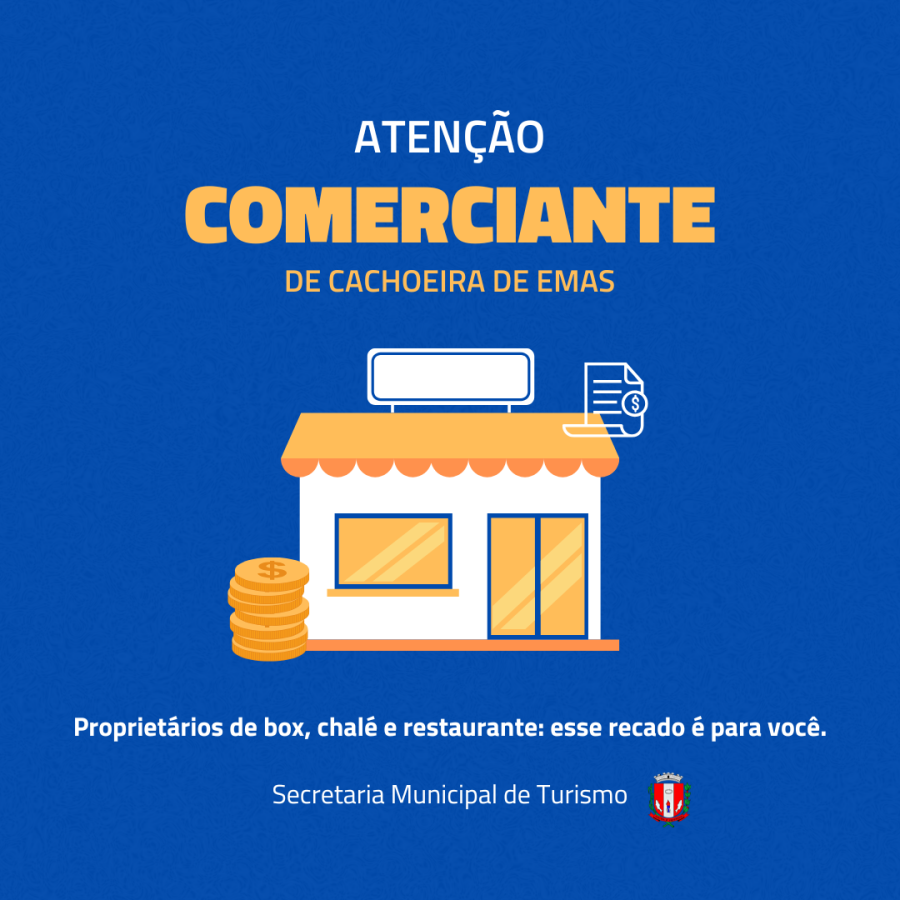 Comerciantes de Cachoeira de Emas