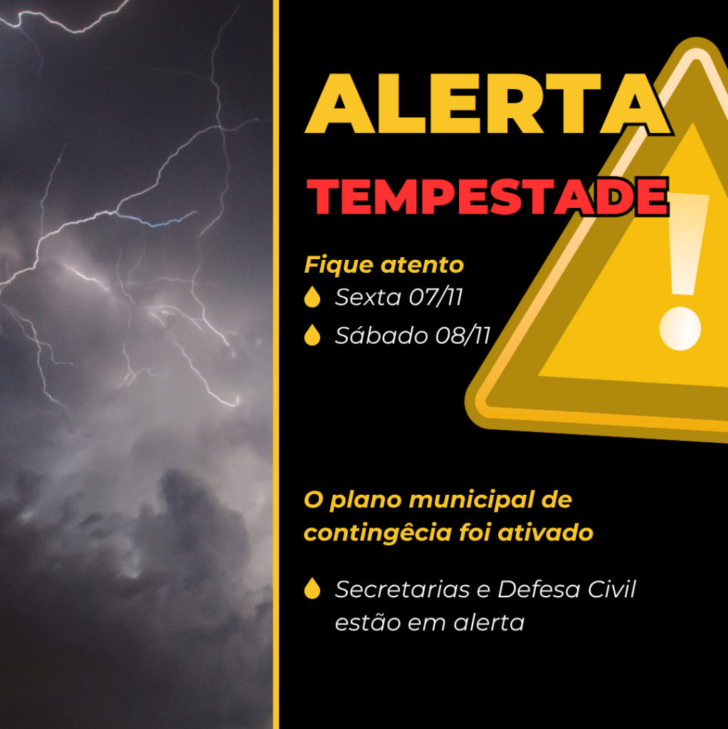 Alerta de tempestades