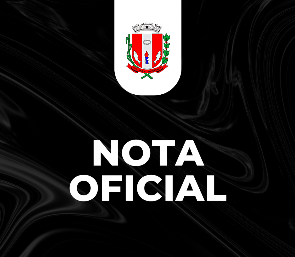 Nota Oficial - Condolências