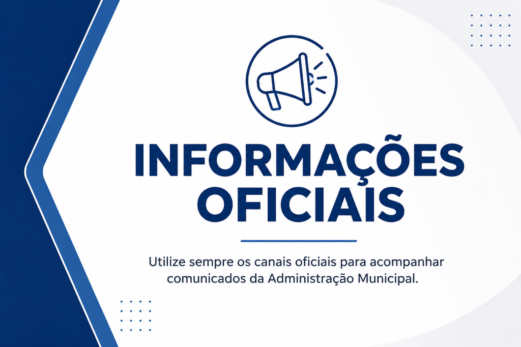 Informações relevantes sobre serviços públicos
