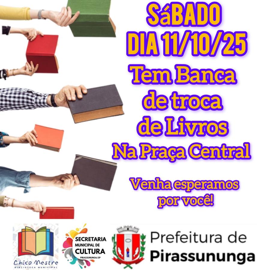 Banca de troca de livros