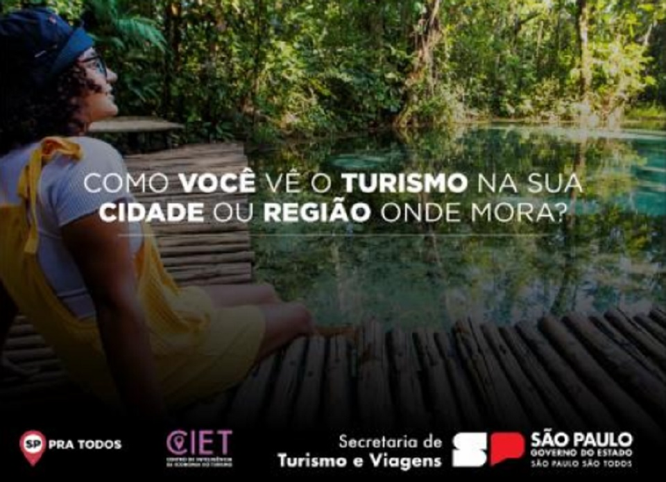 Cidadãos podem participar da 5ª Pesquisa de Percepção do Turismo do estado de São Paulo