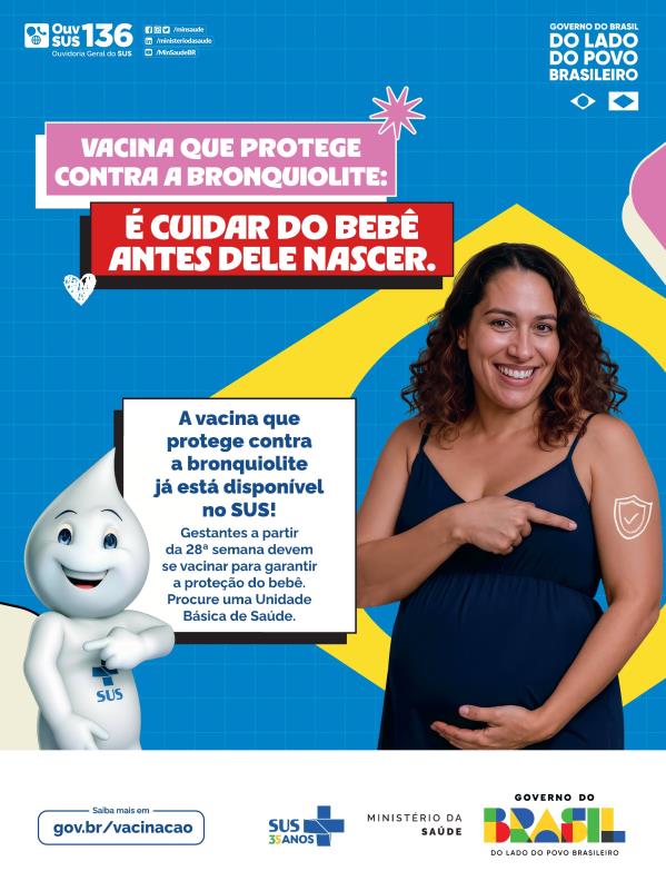 Vacina contra bronquiolite disponível