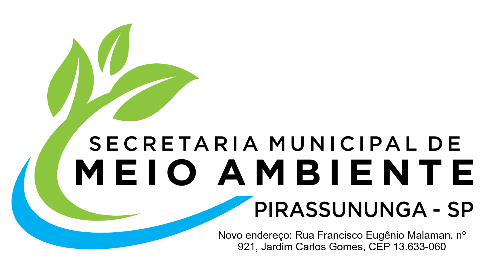 Novo endereço Secretaria de Meio Ambiente