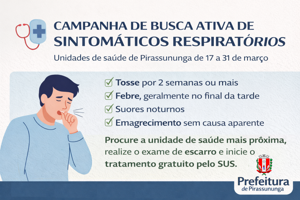 Busca ativa de sintomáticos respiratórios