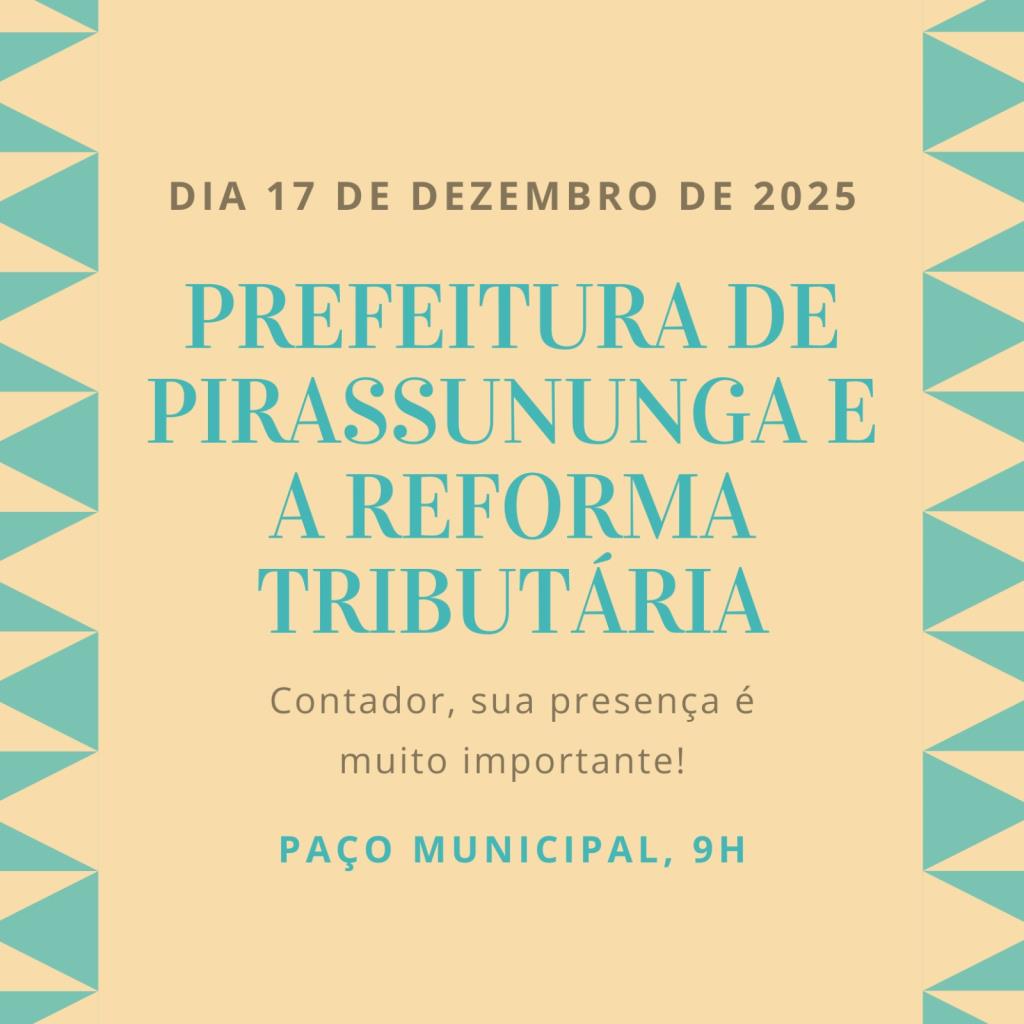Encontro sobre reforma tributária