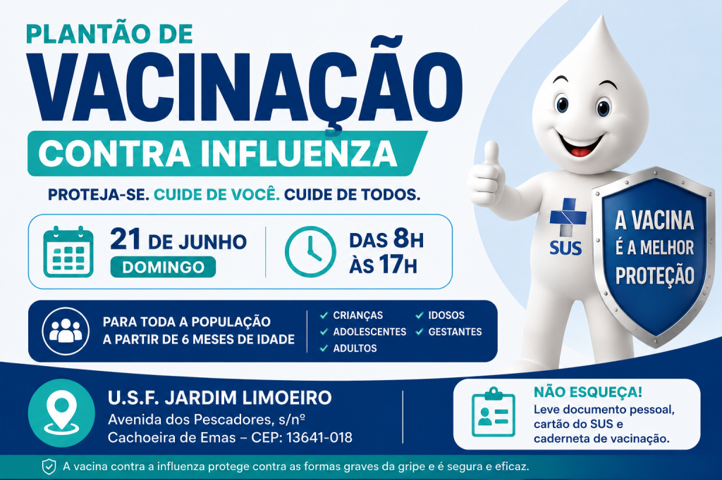 Vacinação contra influenza - USF Limoeiro