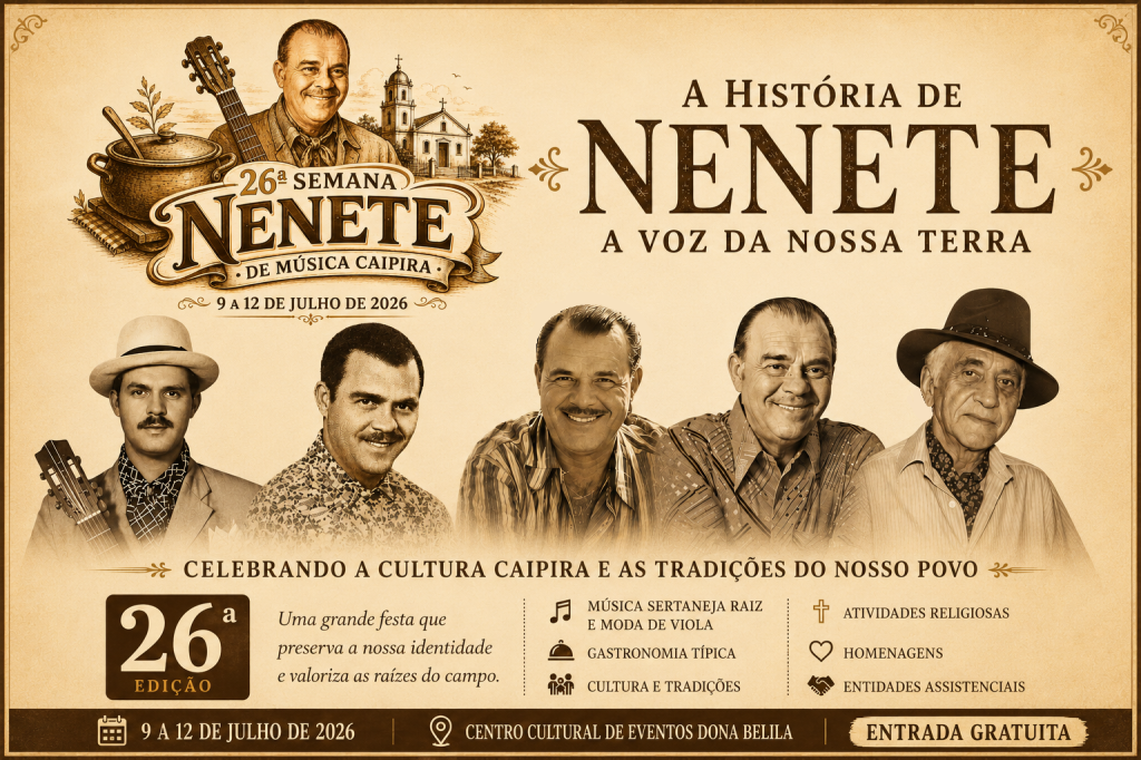Nenete: o artista que transformou Pirassununga em referência de música caipira