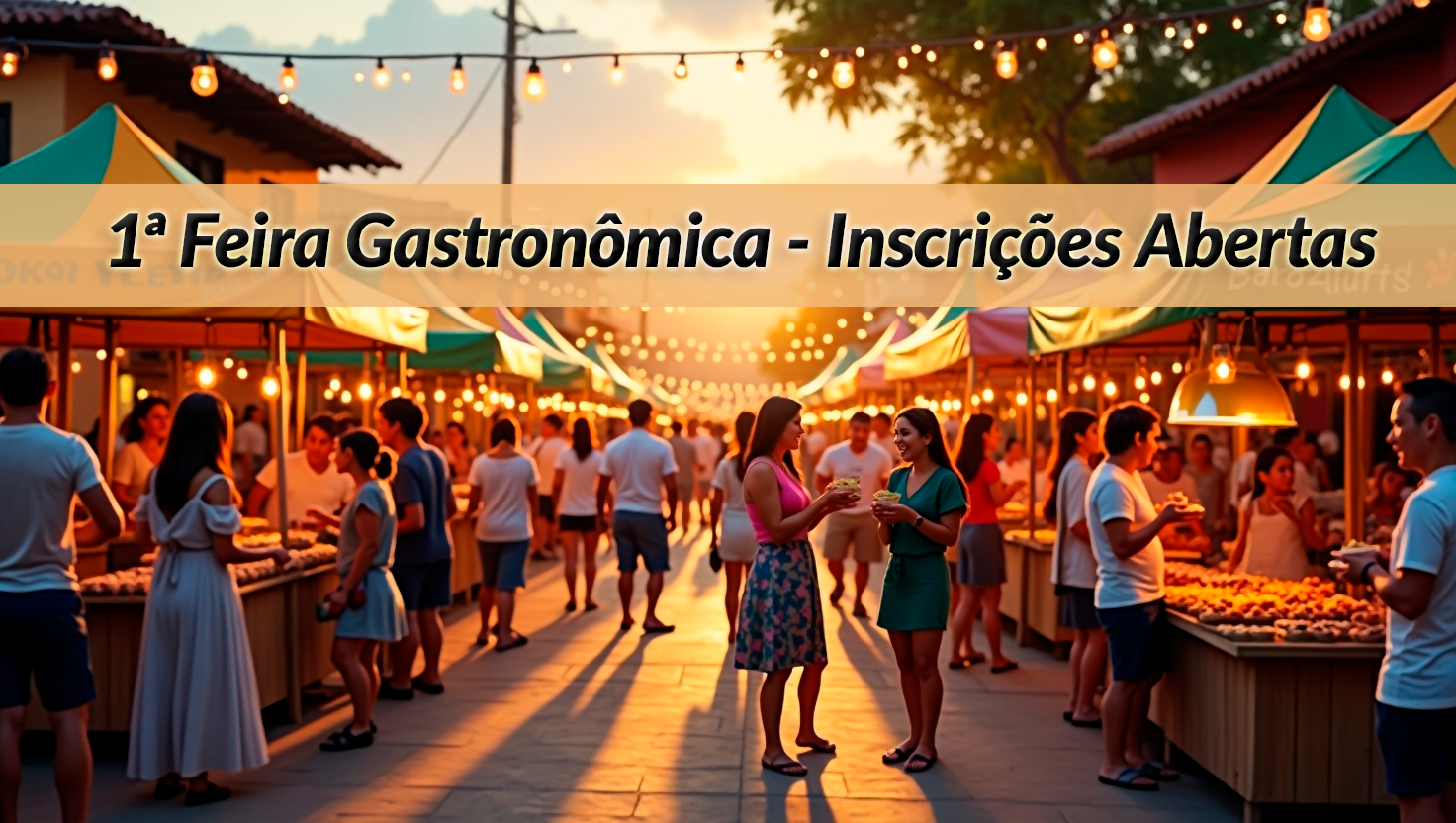 Inscrições Feira Gastronômica