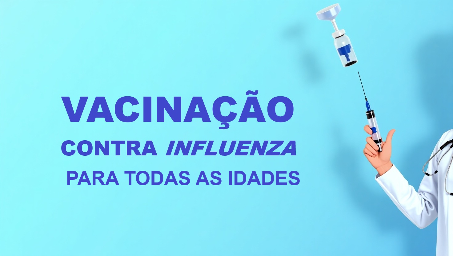 Vacina contra influenza para todas as idades
