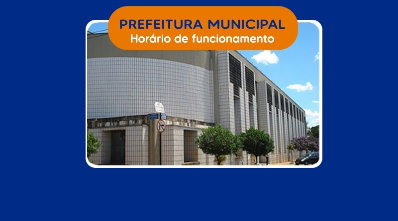 Repartições públicas municipais terão horário de funcionamento reduzido a partir de 21 de outubro