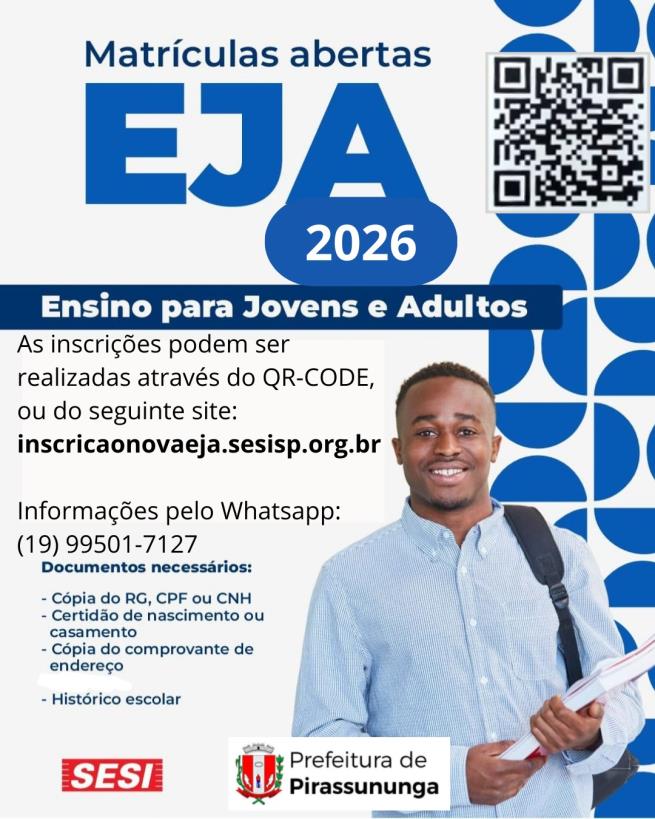 Inscrições EJA