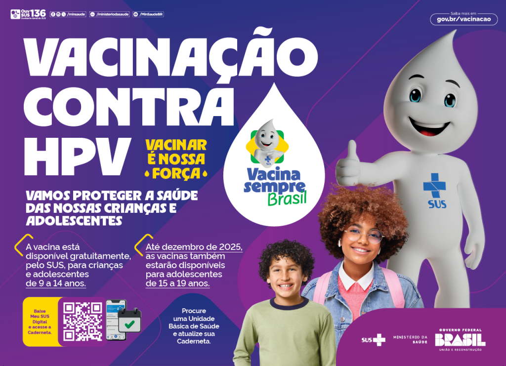 Campanha vacinação HPV