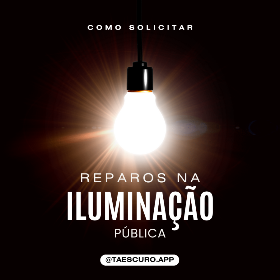 Aplicativo para solicitação de reparos na iluminação