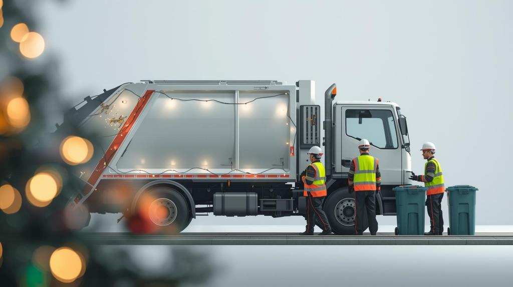 Coleta de resíduos - final de ano