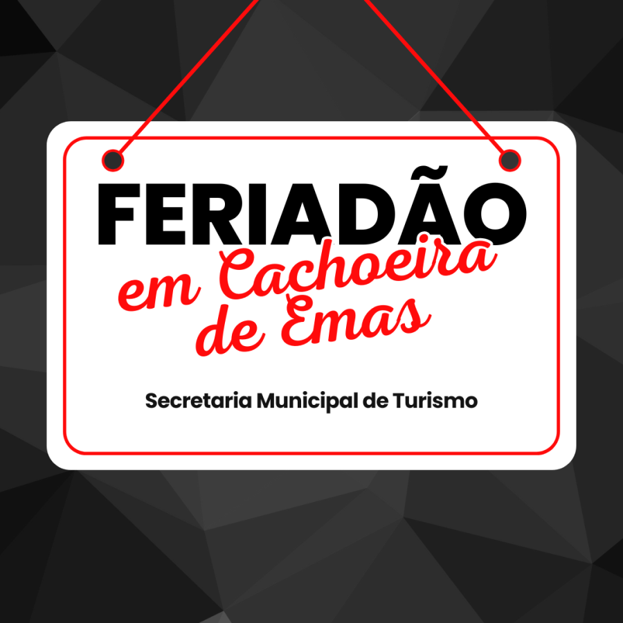 Feriado de Corpus Christi em Cachoeira de Emas