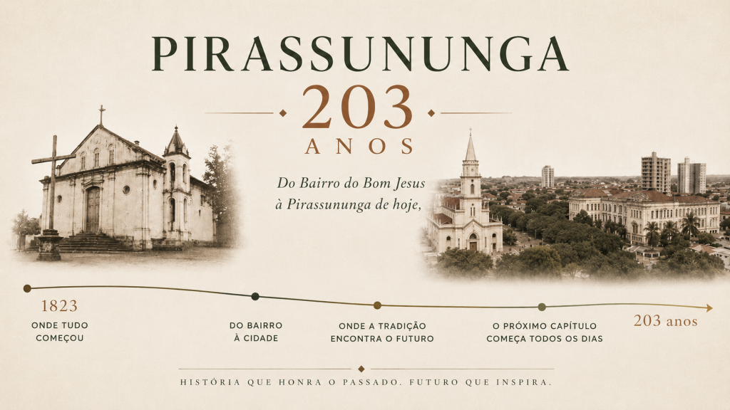 Pirassununga 203 anos - onde tudo começou