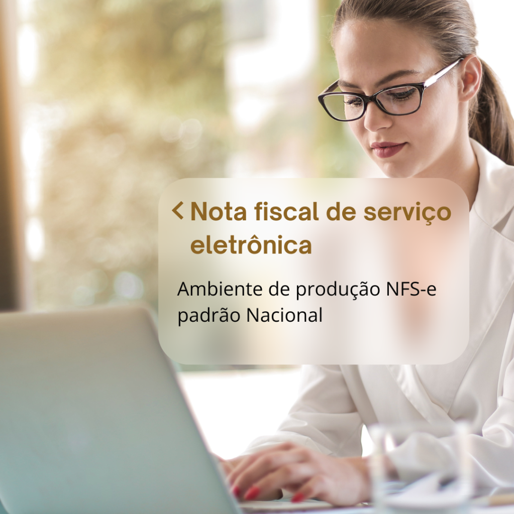 Nota fiscal de serviço eletrônica