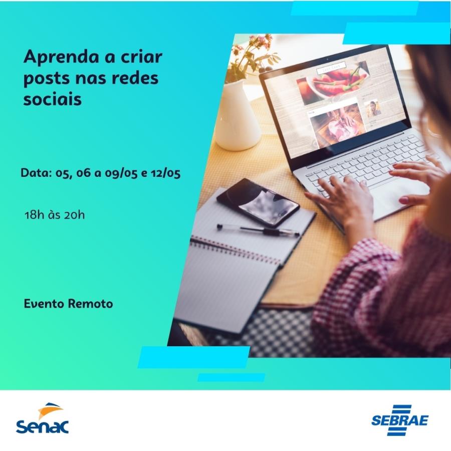 Curso sobre posts em mídias sociais