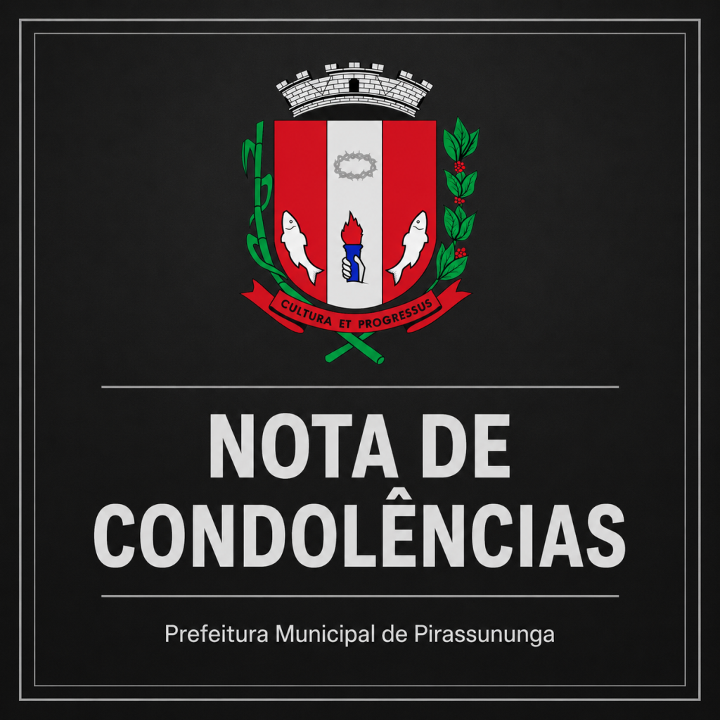 Nota de condolências - Prefeito Irineu Norival Maretto