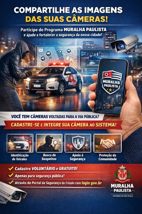 Participe do Muralha Paulista