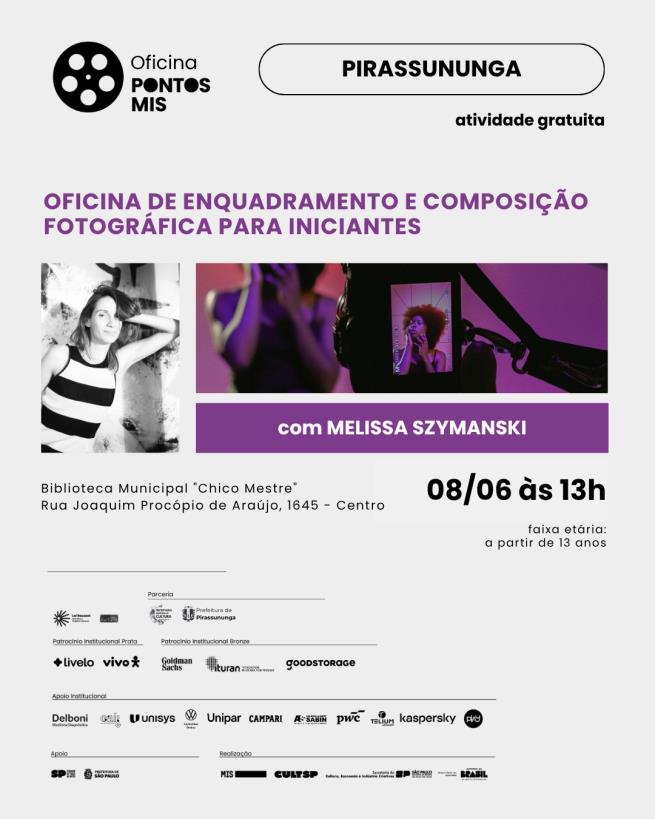 Oficina de enquadramento e composição fotográfica
