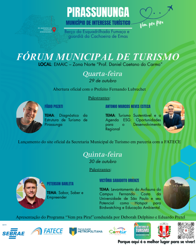 Fórum municipal de Turismo