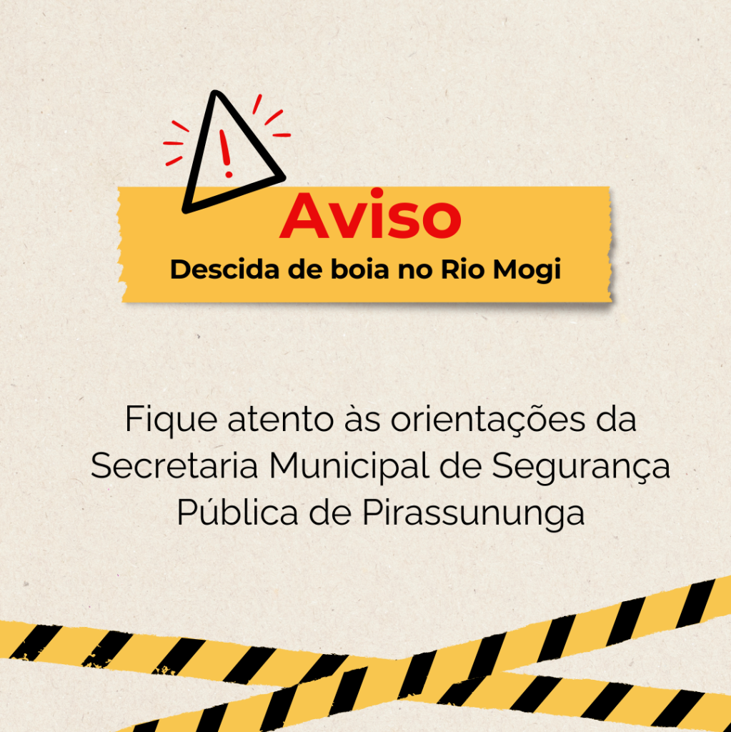 Descida de boia no Mogi - alerta de riscos