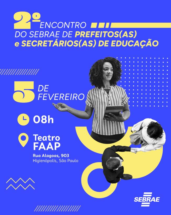Encontro de prefeitos e secretários de educação