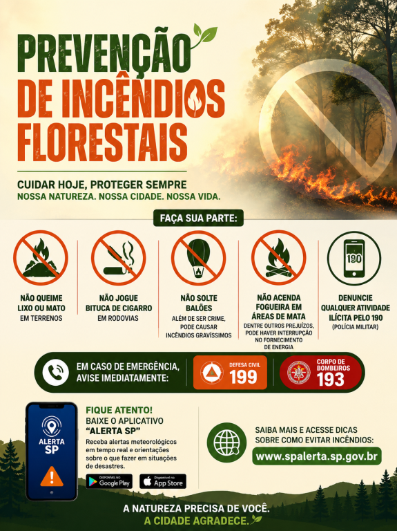 Prevenção a incêndios florestais