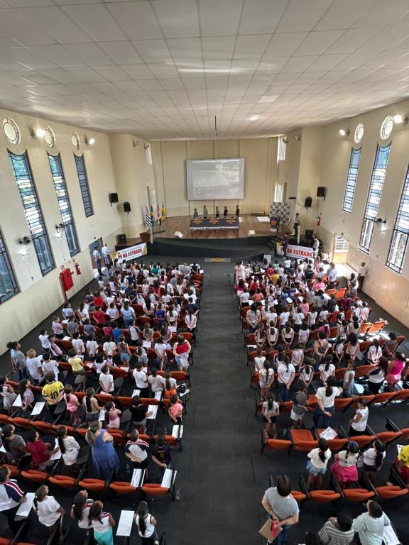 Formatura do projeto Pé na Estrada