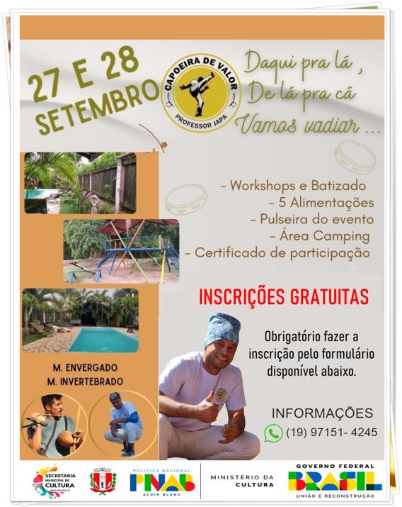Evento de capoeira