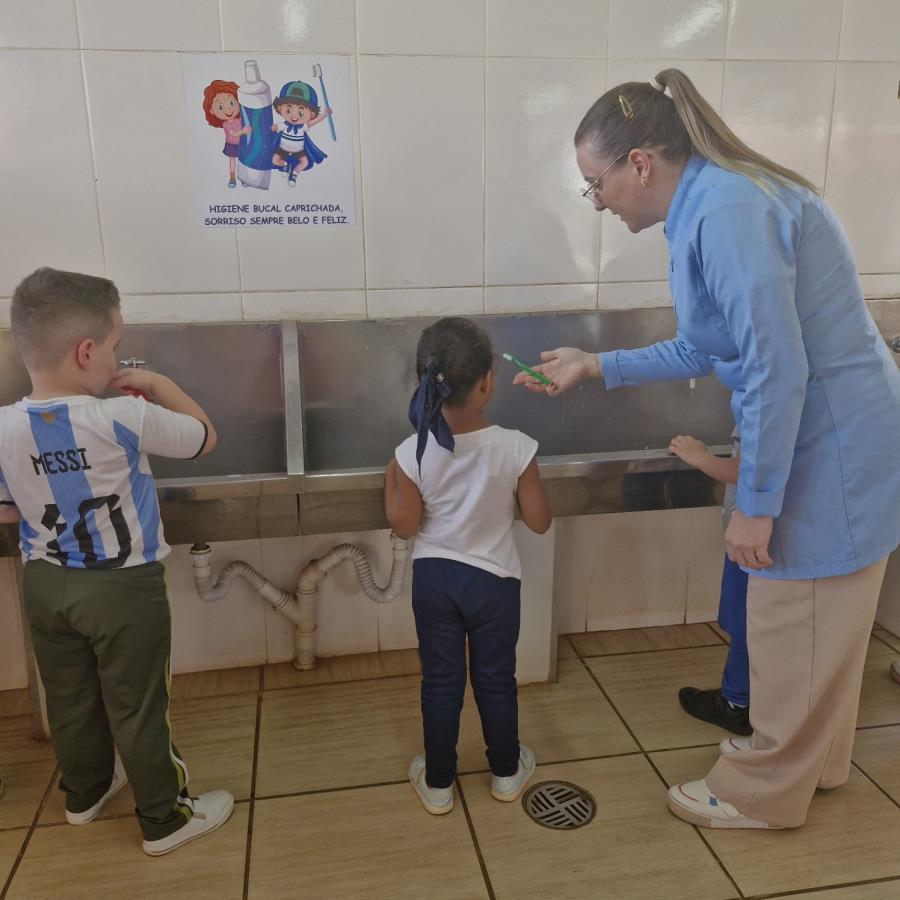 Ações de saúde bucal