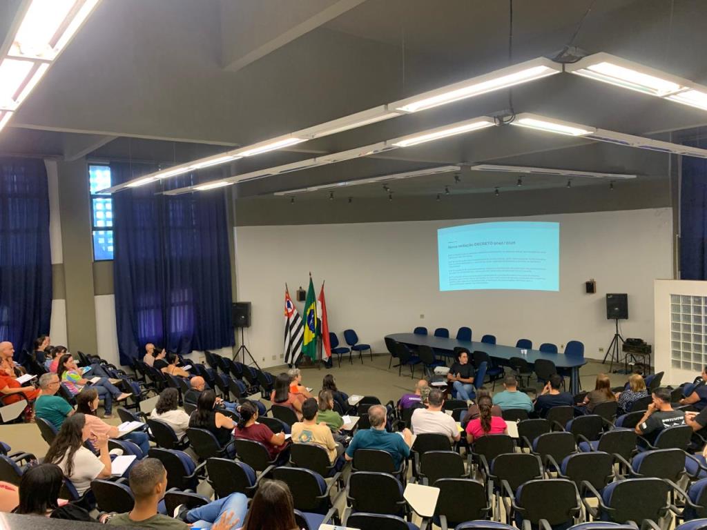 Capacitação sobre sistema de gestão documental