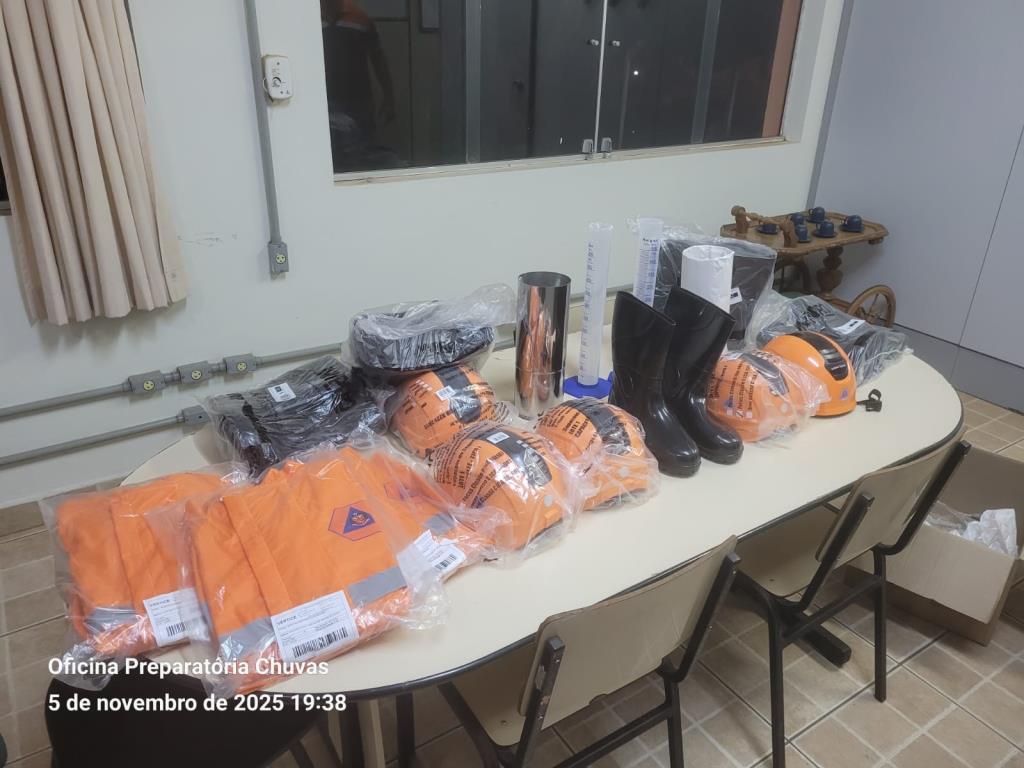 Capacitação para Defesa Civil - período de chuvas