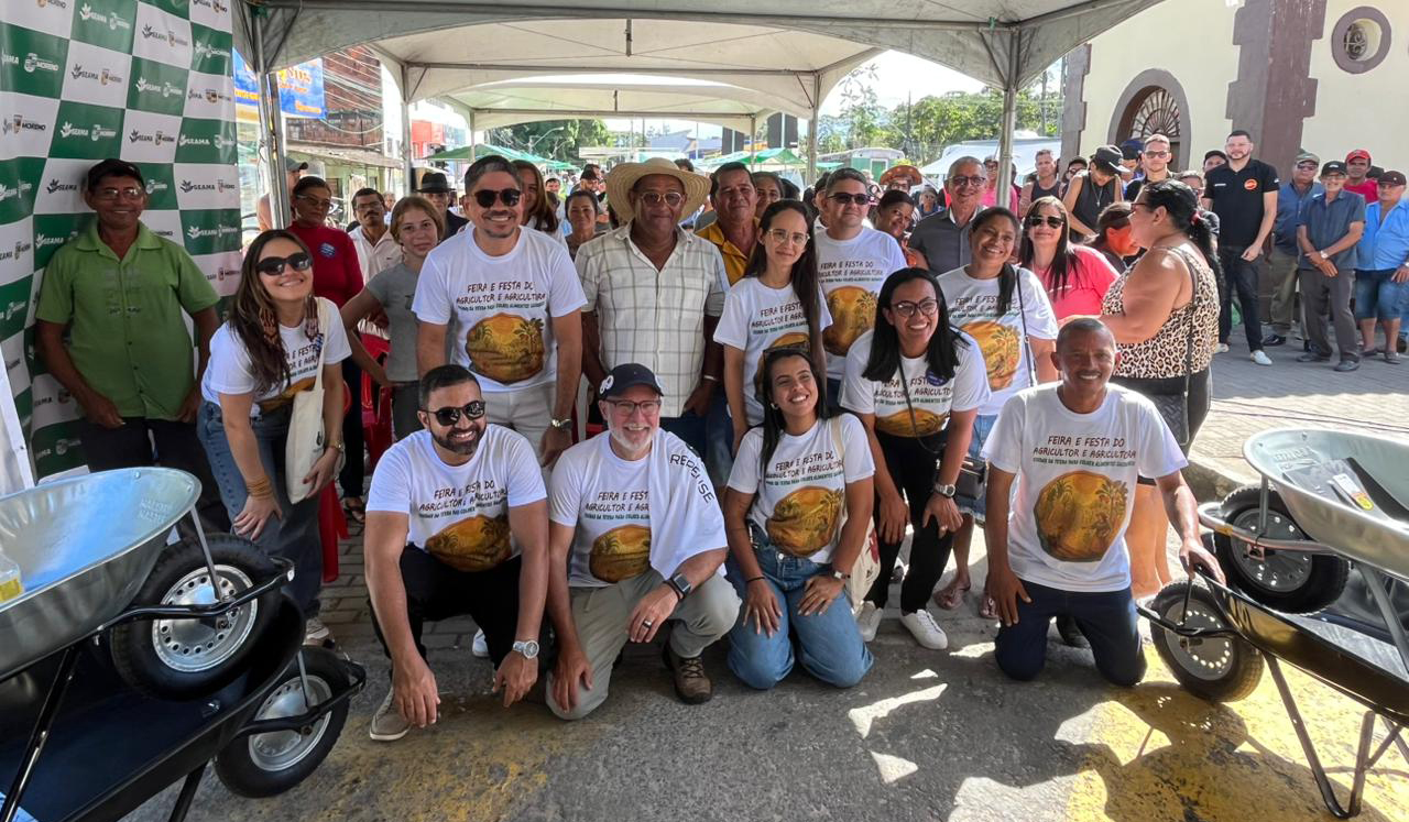 Muita festa para celebrar o Dia do Agricultor