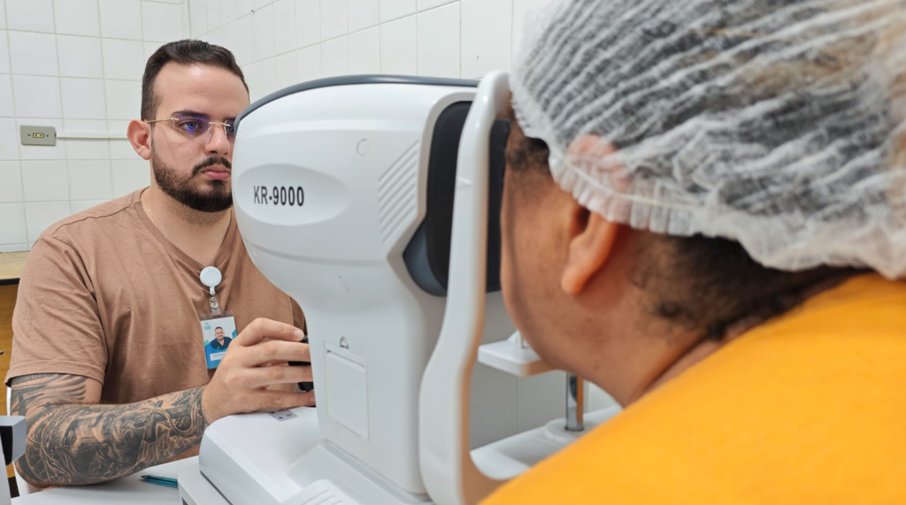 Saúde realiza Mutirão Oftalmológico com atendimento em Moreno e Bonança