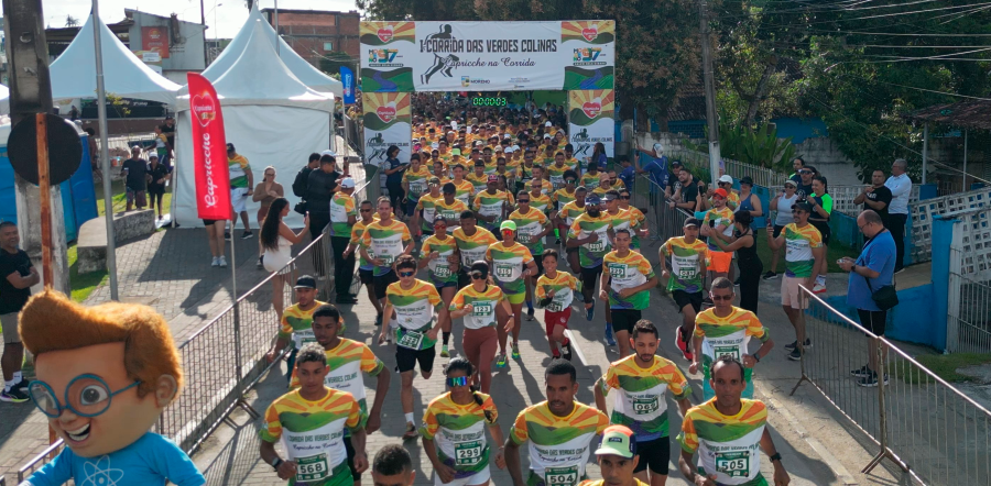 Corrida das Verdes Colinas reúne atletas e encerra comemorações de aniversário de Moreno