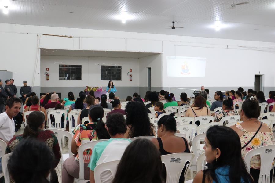 Palestra marca campanha Agosto Lilás