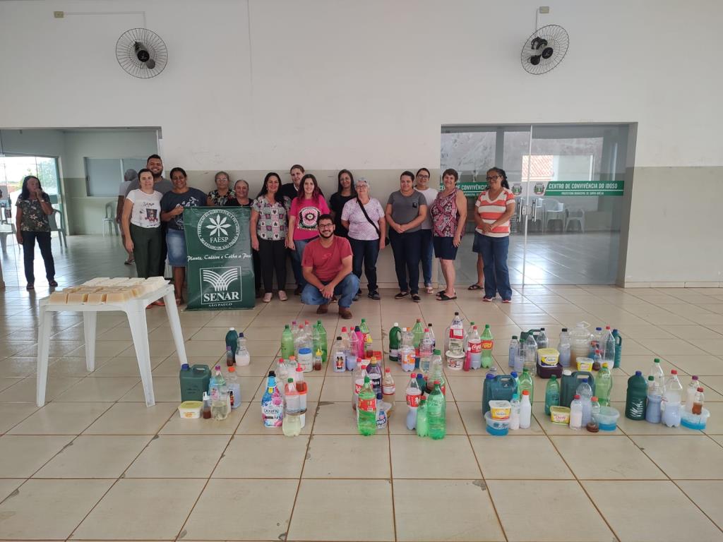 Encerramento do Curso de Processamento Caseiro de Produtos de Higiene e Limpeza