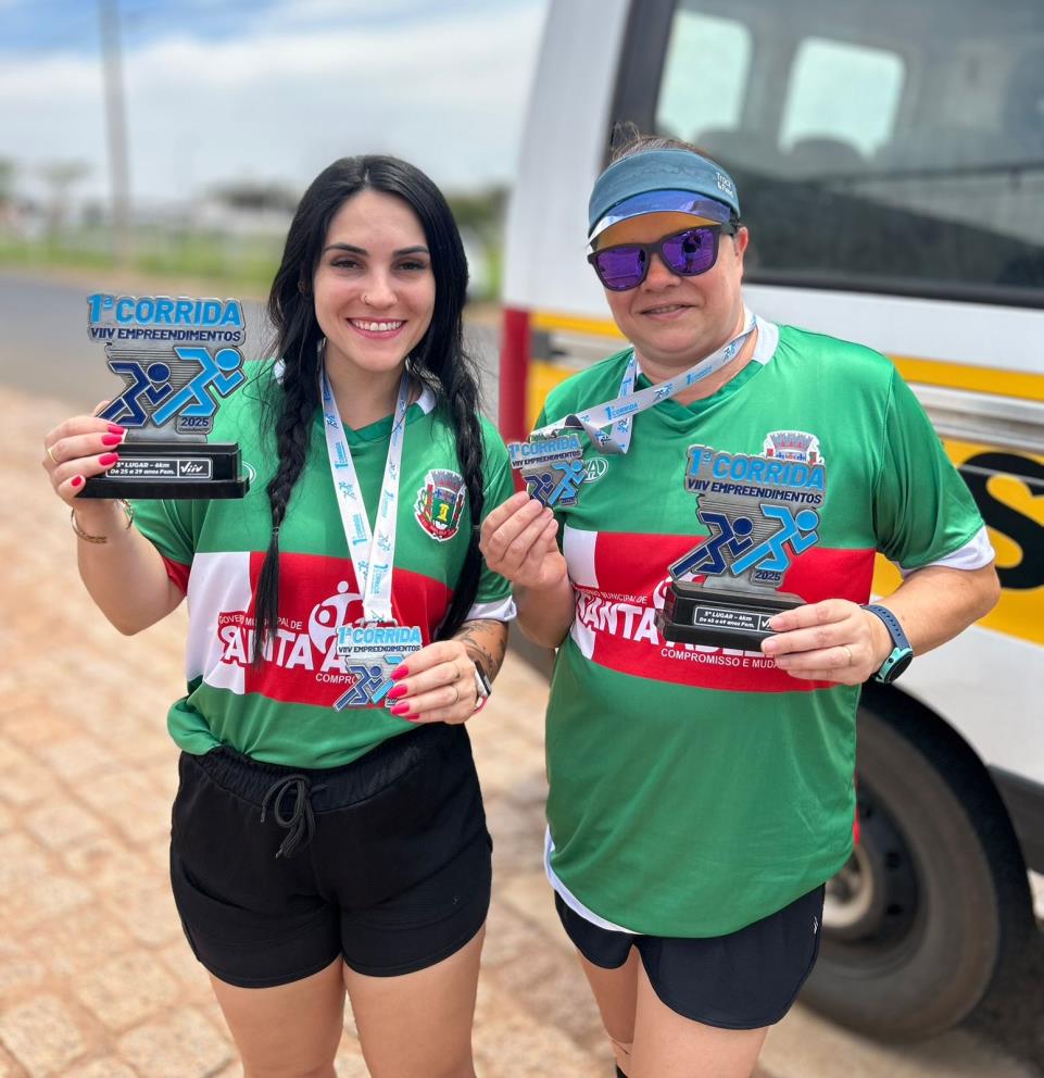 Atletas santa-adelienses conquistam pódio em corrida realizada em Catanduva