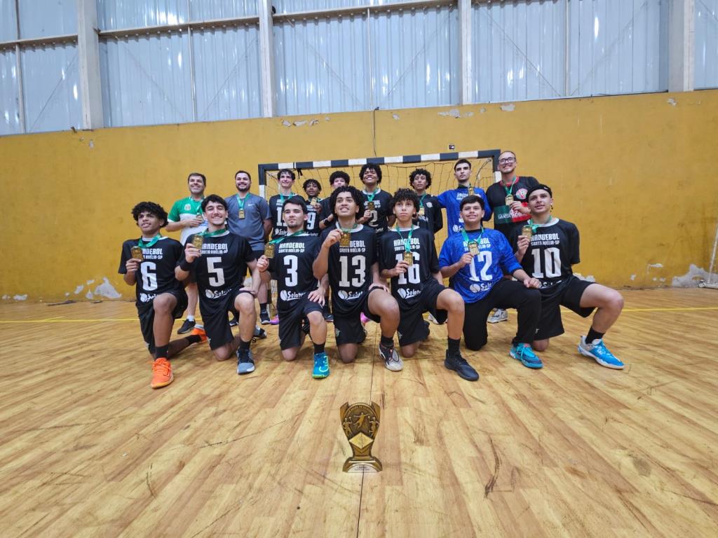 Santa Adélia conquista a Liga Brasil Sub-16 de Handebol em Ribeirão Preto